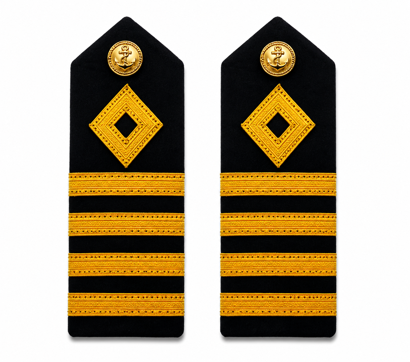 Captain hard epaulette marchant navy