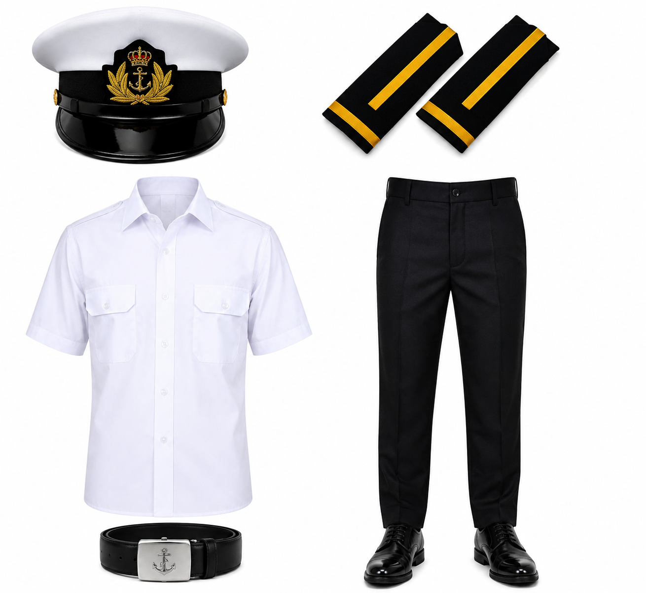 Combo set marchant navy uniform