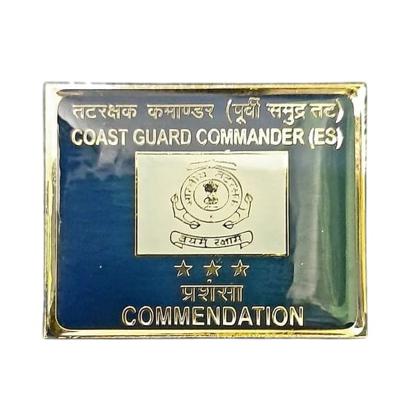 Indian Coast Guard Commander (ES) Commendation Badge