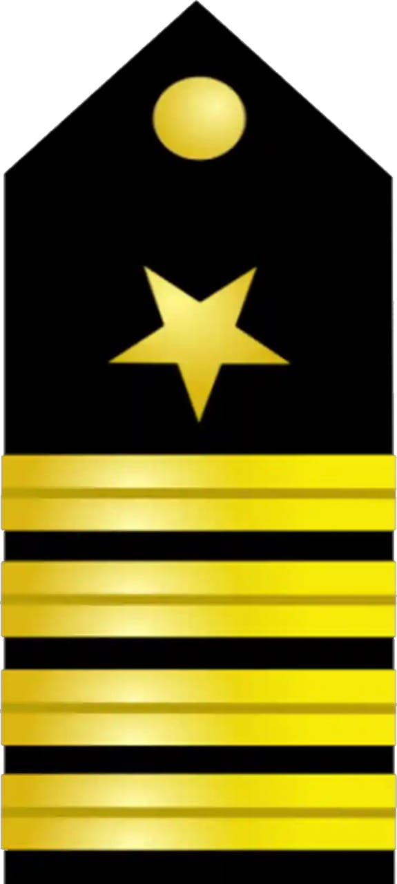 Indian Navy Sub Lieutenant Rank Shoulder Board – Single Star